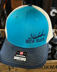 Bow Rack Teal/Navy/Ivory Hat