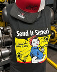Ladies Rosie Black Muscle Shirt
