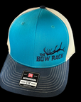 Bow Rack Teal/Navy/Ivory Hat
