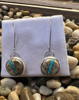 GTMW Stone Mtn Turquoise Earings